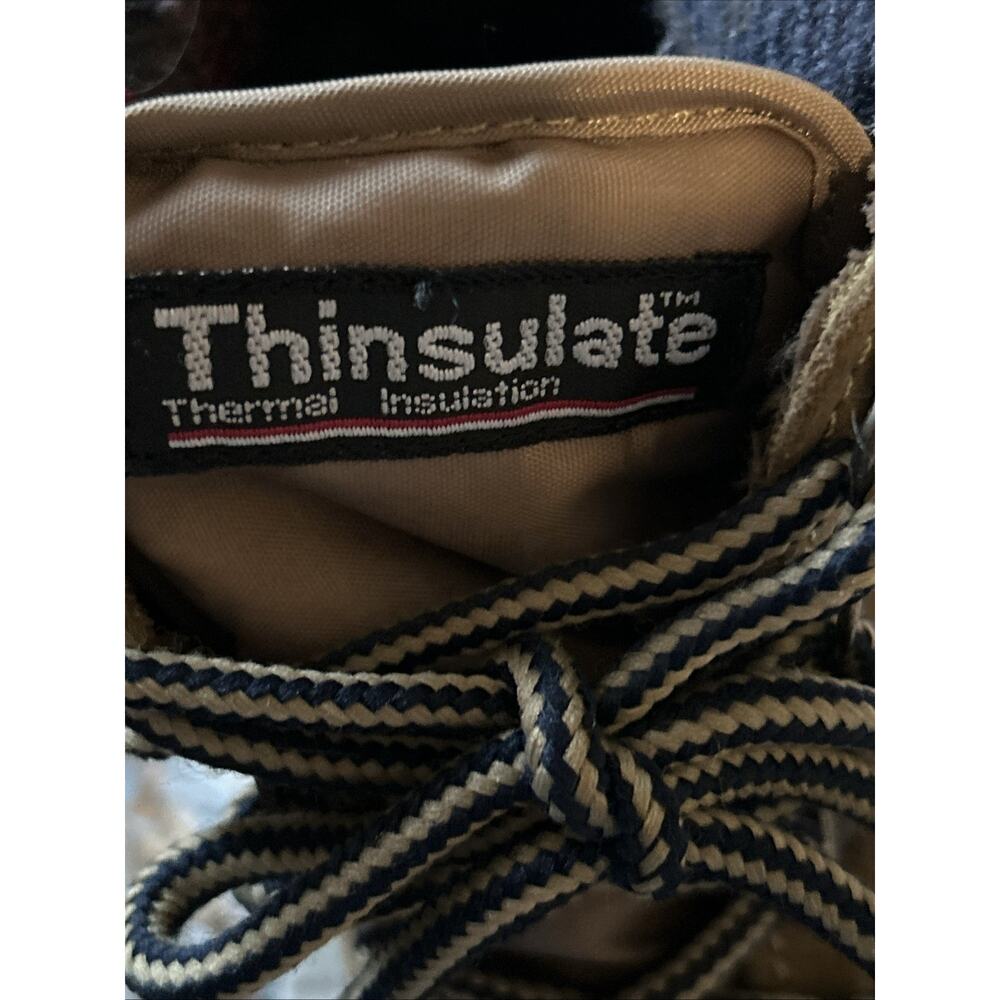 Itasca Size 6 Women’s Winter Duck Boots Thinsulate Steel Shank Plaid Trim - Picture 10 of 11